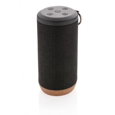 Logo trade promotional item photo of: Baia 10W wireless speaker, cork