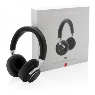 Logo trade business gift photo of: Aria Wireless Comfort Headphones