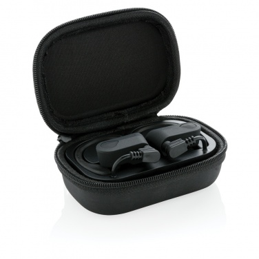 Logo trade promotional items picture of: TWS sport earbuds in charging case