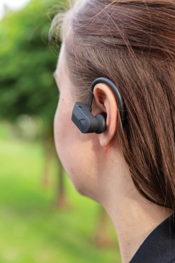 Logotrade promotional item picture of: TWS sport earbuds in charging case