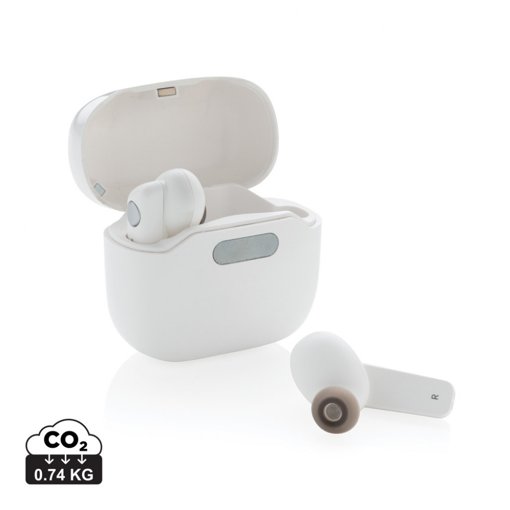 Logotrade promotional gift image of: TWS earbuds in UV-C sterilising charging case