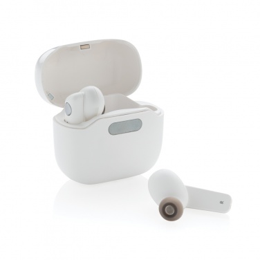 Logo trade promotional giveaway photo of: TWS earbuds in UV-C sterilising charging case