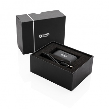 Logo trade advertising products image of: Swiss peak TWS earbuds