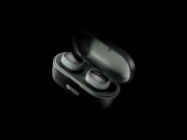 Logo trade promotional items image of: Swiss peak TWS earbuds