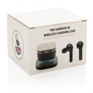 Logotrade promotional merchandise picture of: TWS earbuds in wireless charging case
