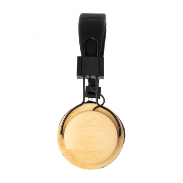 Logotrade business gift image of: Bamboo wireless headphone
