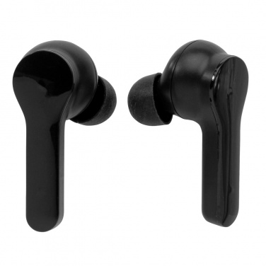 Logotrade promotional giveaways photo of: Light up logo TWS earbuds in charging case