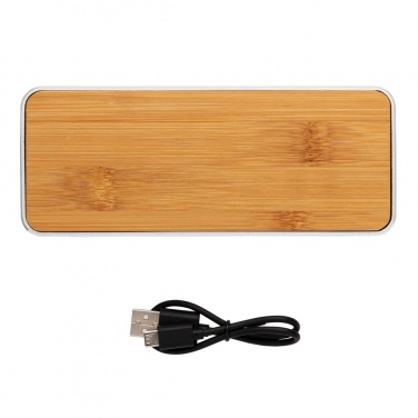 Logotrade promotional giveaways photo of: Nevada Bamboo 3W wireless speaker