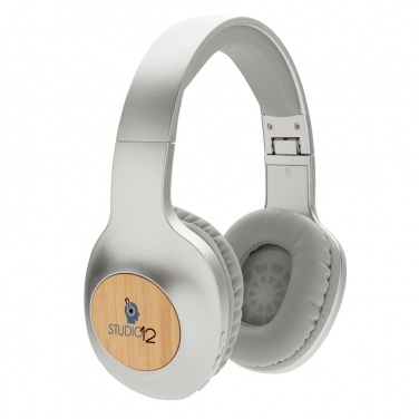 Logotrade promotional giveaways photo of: Dakota Bamboo wireless headphone