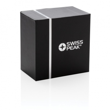 Logo trade promotional product photo of: Swiss peak 5W wireless bass speaker