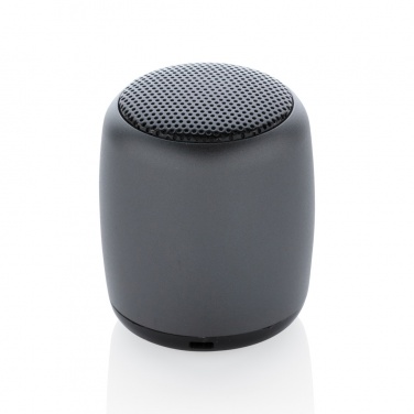 Logo trade promotional gifts picture of: Mini aluminium wireless speaker