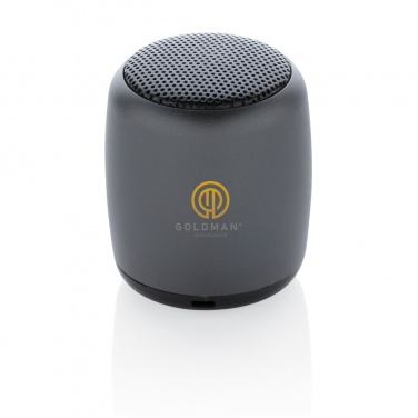 Logotrade promotional product picture of: Mini aluminium wireless speaker
