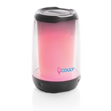 Logotrade promotional merchandise picture of: RCS recycled plastic Lightboom 5W speaker