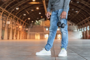 Logo trade promotional items image of: Urban Vitamin Palo Alto RCS rplastic headphone