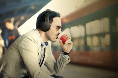 Logotrade promotional giveaway picture of: Motorola MOTO XT500 wireless over ear headphone