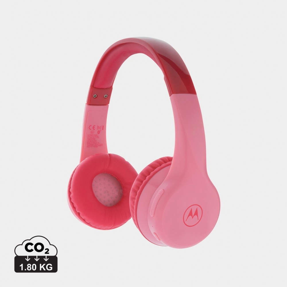 Logo trade promotional products picture of: Motorola JR 300 kids wireless safety headphone