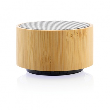 Logotrade corporate gifts photo of: RCS recycled plastic and bamboo 3W wireless speaker