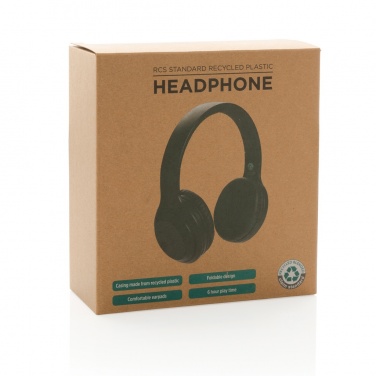Logotrade corporate gifts photo of: RCS standard recycled plastic headphone
