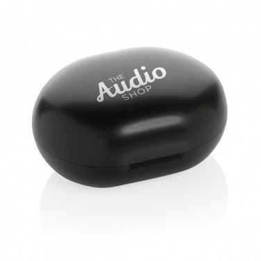 Logotrade corporate gift picture of: RCS standard recycled plastic TWS earbuds