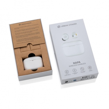 Logo trade promotional gifts image of: Urban Vitamin Napa earbuds