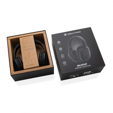 Logo trade corporate gifts picture of: Urban Vitamin Belmont wireless headphone