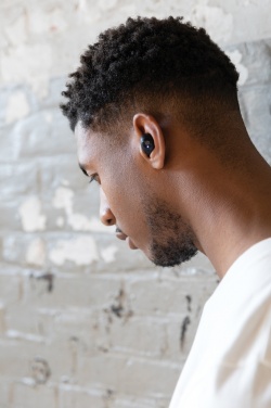 Logotrade advertising product picture of: Urban Vitamin Palm Springs RCS rplastic ENC earbuds