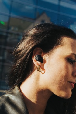 Logotrade promotional giveaways photo of: Urban Vitamin Palm Springs RCS rplastic ENC earbuds