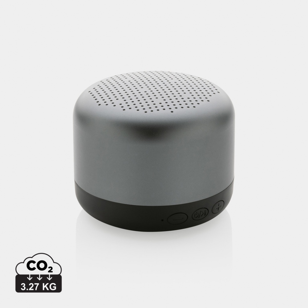 Logotrade promotional products photo of: Terra RCS recycled aluminium 5W wireless speaker