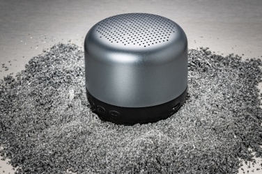 Logo trade business gift photo of: Terra RCS recycled aluminium 5W wireless speaker