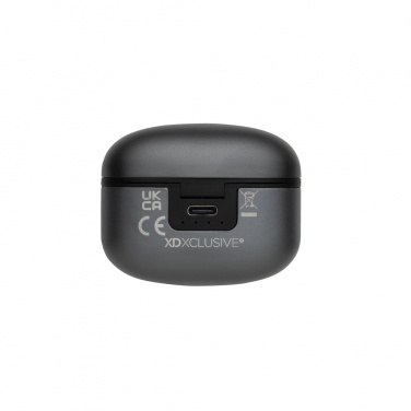 Logotrade promotional products photo of: Terra RCS recycled aluminium wireless earbuds