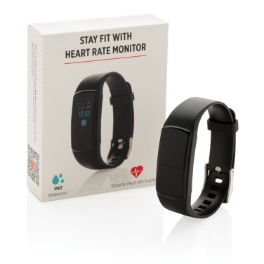 Logo trade promotional products image of: Stay Fit with heart rate monitor