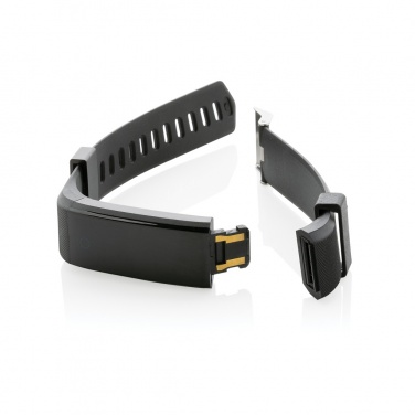 Logo trade corporate gifts image of: RCS recycled TPU Sense Fit with heart rate monitor
