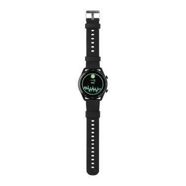 Logo trade promotional item photo of: RCS recycled TPU Fit Watch round