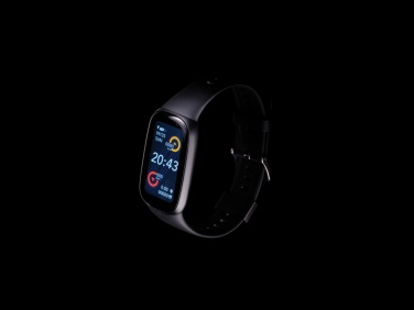 Logo trade business gifts image of: RCS recycled TPU  activity watch 1.47'' screen with HR