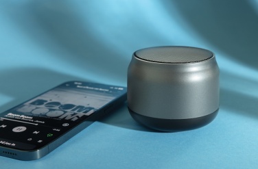 Logo trade advertising product photo of: BeatBuddy recycled plastic 3W speaker