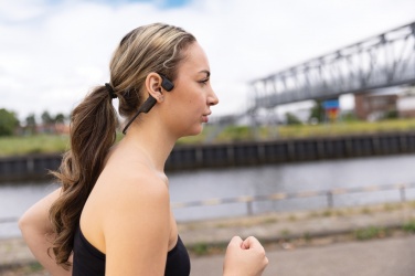 Logo trade advertising product photo of: Urban Vitamin Glendale RCS rplastic air conductive headphone