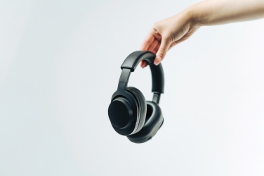 Logotrade promotional merchandise image of: Irvine RCS recycled and repairable ANC wireless headphone