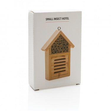 Logo trade business gifts image of: Small insect hotel