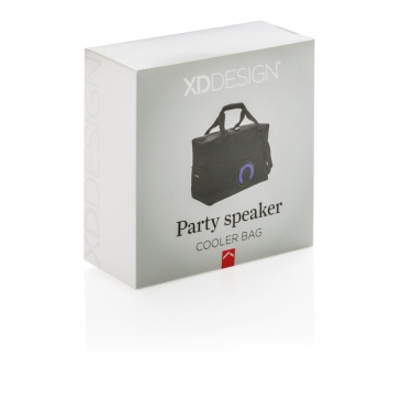 Logo trade advertising products image of: Party speaker cooler bag