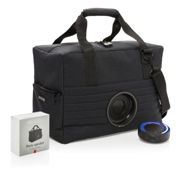 Logo trade business gift photo of: Party speaker cooler bag