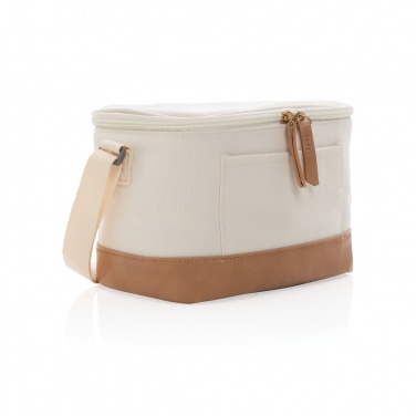 Logo trade corporate gift photo of: Impact AWARE™ 16 oz. rcanvas six can cooler bag