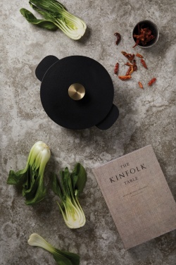 Logo trade promotional gift photo of: Ukiyo cast iron pan medium