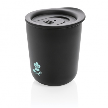 Logo trade advertising product photo of: Simplistic antimicrobial coffee tumbler