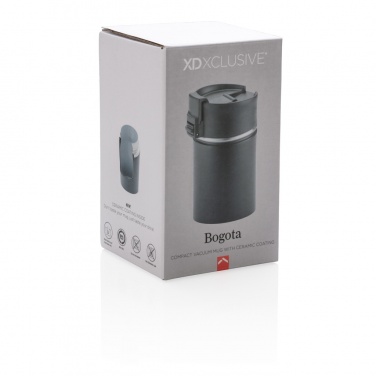 Logo trade corporate gifts image of: Bogota compact vacuum mug with ceramic coating