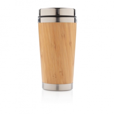 Logo trade promotional gift photo of: Bamboo tumbler