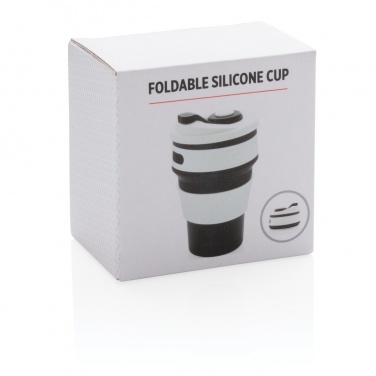 Logotrade promotional giveaway image of: Foldable silicone cup
