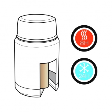 Logotrade corporate gifts photo of: Swiss Peak Elite copper vacuum food container