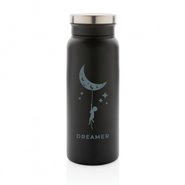 Logo trade corporate gift photo of: RCS Recycled stainless steel vacuum bottle 600ML