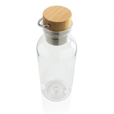 Logotrade promotional giveaways photo of: RCS RPET bottle with bamboo lid and handle