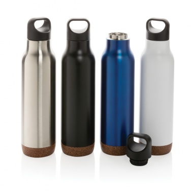 Logo trade advertising products image of: Cork leakproof vacuum flask